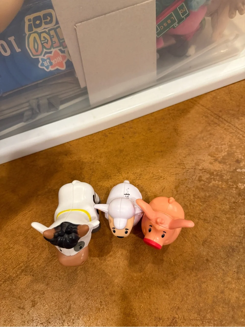 Little people farm animals